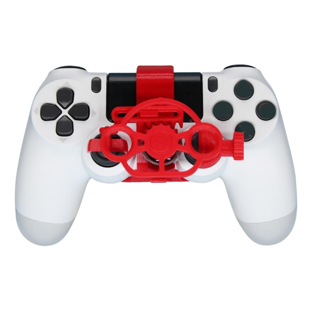 Mini Steering 3D printing Wheel For PS4 Controller Racing Games Auxiliary Controller Game Joystick Simulator Gamepad