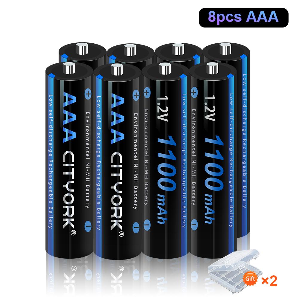 CITYORK 1.2V AA AAA NiMH Перезаряжаемые Батареи 2A 3A С 12 Слотами Быстрое Умное Интеллектуальное Зарядное Устройство для 1.2V AA AAA Батарей