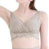 Bradelis New York Wireless Cotton Blend Catcher Cup Lace Size LL Shapewear, Bra, 24, Taupe,