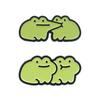 Delightful Frogs Pin Stylish Brooch Funny Brooch for Backpacks and Clothing Accessories Ideal for Kids and Adults
