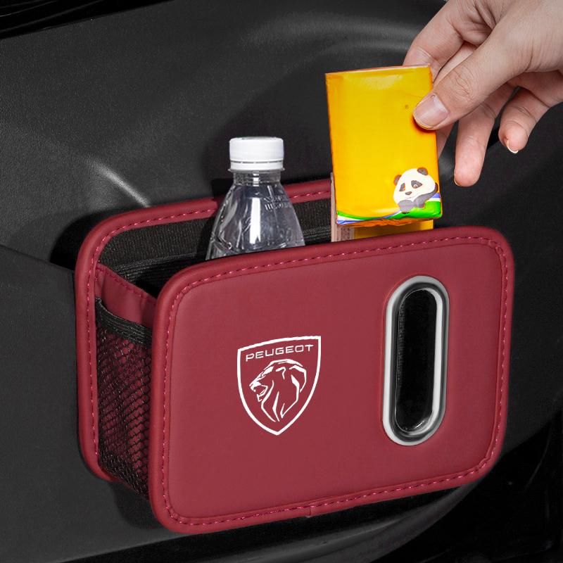 New Car Door Multi Purpose Storage Box Interior Accessories For Peugeot 208 3008 308 207 107 508 607 106 406 407 307 206 301 408
