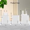 120W USB C Charger Fast Charging Type C 3 PD + 2 USB QC3.0 Mobile Phone Adapter for IPhone Xiaomi Samsung Ipad Realme Tablet