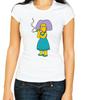 Patty Bouvier, The Simpsons Women 3/4 Short Sleeve T-Shirt L209