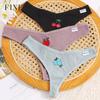 Fruit Embroidery Sexy Panties Cotton G-String Women Underwear Thong Female Lingerie Underpants T-Back Pantys Intimates Panties