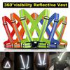 Reflective Vest Night Sports Reminder Highlighter Safety Vests Reflective Warning Strap