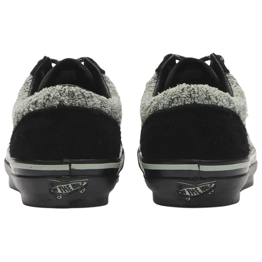 Vans Премиальные Old Skool Reissue 36 Удобные Универсальные Скейтбордические Кроссовки Унисекс Черные Серые VN000EK7GP3