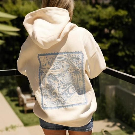 Худи с принтом гавайского гибискуса, европейские размеры S-5XL, модный свитшот 2025