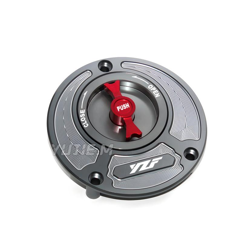 Подходит для мотоциклов серии Yamaha YZF R3 R25 R6 R1 R125 CNC крышка топливного бака крышка бензобака (доступно в нескольких цветах)