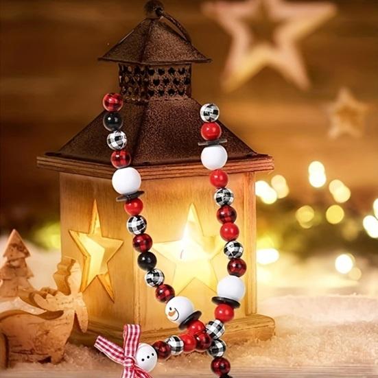 1 комплект рождественских наборов из бисера «сделай сам», цветных экологически чистых праздничных украшений для привлекательного праздничного декора