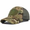 Men Women Skull Print Snapback Cap Outdoors Tactical Camouflage Mesh Baseball Caps Male Summer Sport Hiking Trucker Sunshade Hat