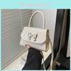 Trendy Street Style Pu Mini Tote Bag With Bowknot Detail For 2024 Fashion