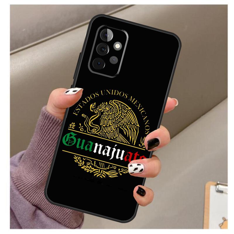 Mexican Pride Eagle Flag Case For Samsung Galaxy A34 A54 A14 A06 A16 A26 A36 A56 A12 A32 A52 A13 A33 A53 A15 A35 A55