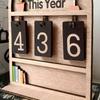 Wooden Reading Counter, Reading Book, Statistician, Desktop Decoration Gift