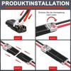 2 Pin Way Plug Waterproof Connector Car Wire Cable Automotive Electrical Connectors Strip Compact Wire Terminal Cable Clamps