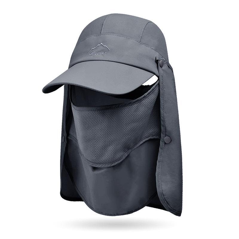 9071 Summer Quick-drying Baseball Cap Men's Sunscreen Hat Multifunctional Sun Hat Outdoor Fishing Mountaineering Hat