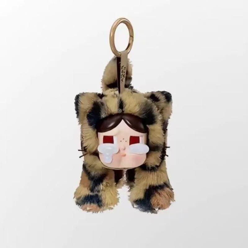 1 шт. Брелок в виде фигурки, Серия Crybaby Wild But Cutie, Виниловая плюшевая подвеска, Украшение для сумки, Фигурки, Куклы, Модель, Подарок