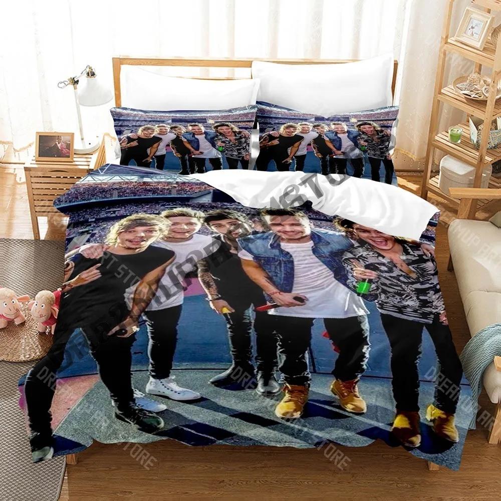 3D Print One Band D-Direction Bedding Set Single Twin Full Queen King Size Bed Set Adult Kid Bedroom Duvetcover Sets Bed
