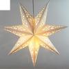 45cm Hollow Out Star Party Light Window Grille Home Bedroom Night Light Garden Hanging Decoration Hollow Folding Light Cover