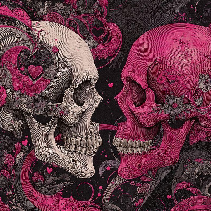 Полная Алмазная Живопись Квадратными Алмазами Розовый Череп 5D DIY Алмазное Искусство Мозаика Вышивка Крестом Хэллоуин Рукоделие H