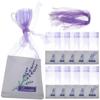 10/20PCS Drawstring Mesh Lavender Bags Air Fresheners Purple Gauze Ribbons Empty Sachet Bags Indoor Deodorizing Small Sachets