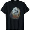 Barn Owl Painting Owl Art T-Shirt