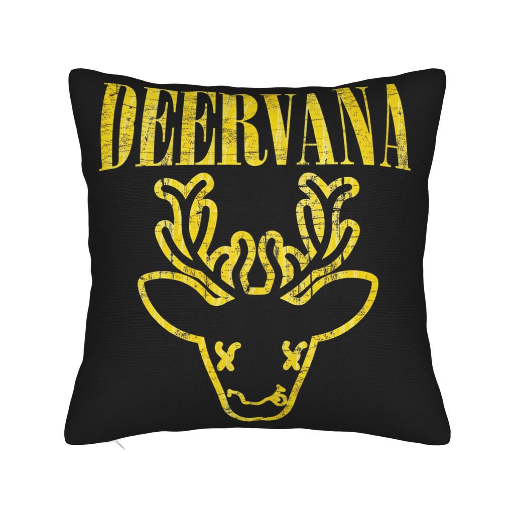 Band Nirvanaed Pillowcases Vintage Pillow Case For Living Room Bed Chair Square Pillow Cover