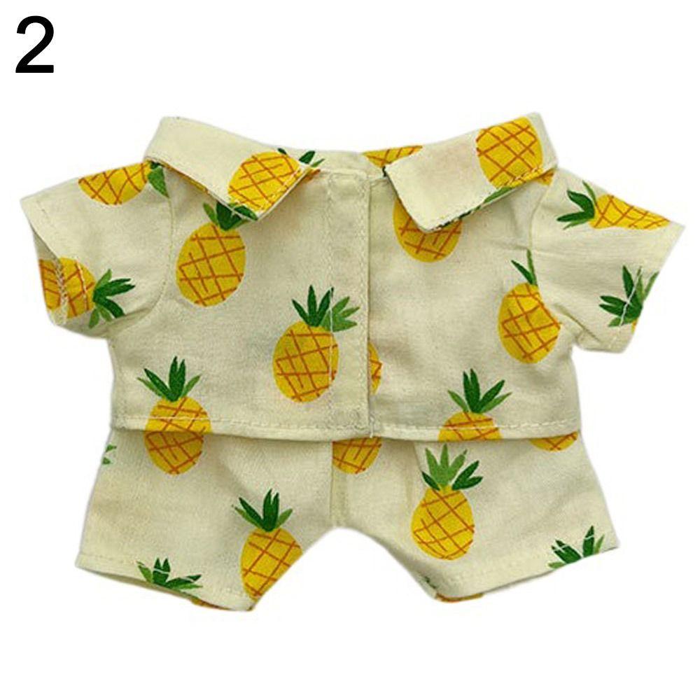 Outfit Cotton Stuffed Mini Clothes Doll Shirt 20cm Doll Clothes Doll Undercoat Firut Sleep Clothes