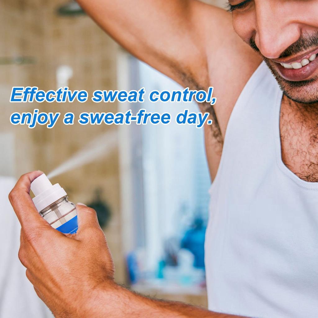Дезодорант-спрей против пота, очищающий подмышки, запах пота, свежий и сухой спрей, 1 шт., 80 мл