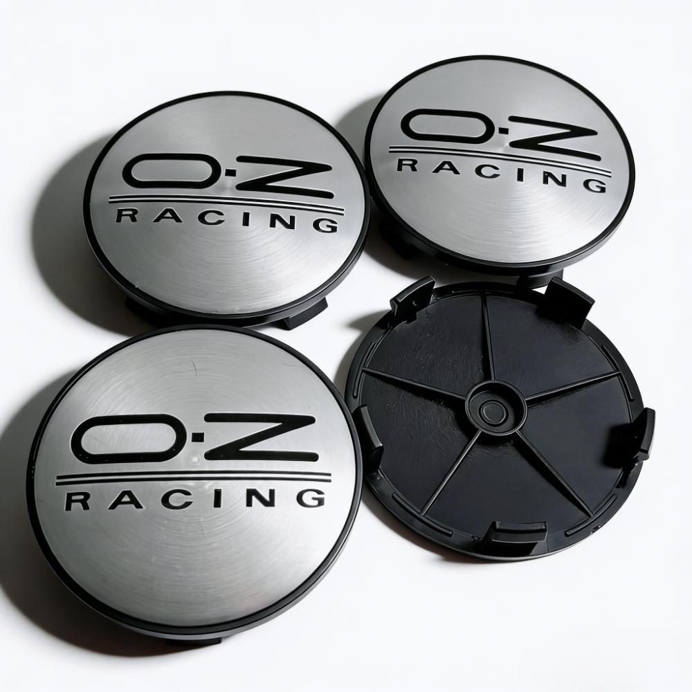 4 шт. Эмблема логотипа OZ Racing Колпачки центральных отверстий колес автомобиля 68 мм 63 мм Колпачок ступицы колеса Значок O.Z Колпачки дисков Пылезащитный чехол Замена Автомобильные аксессуары