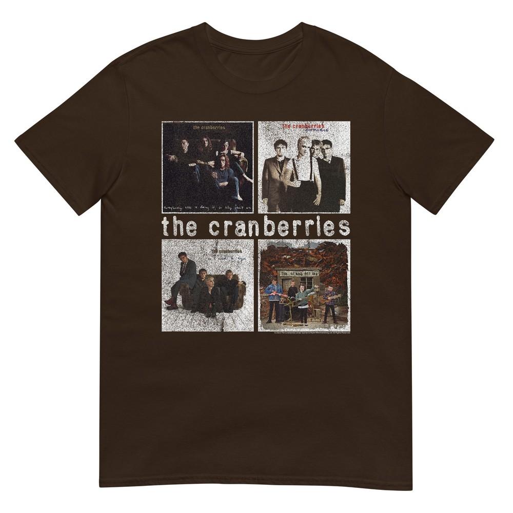 The Cranberries Distressed Album Covers Vintage Band Tshirt