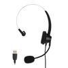 With Microphone Single Ear Business Headset Flexible Noise Reduction USB Headset  Online Course