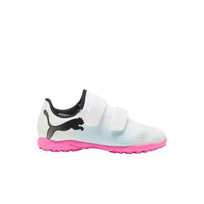 (младший) Future 7 Play Tt Velcro Белый Черный Ядовито-розовый