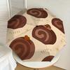 1PC Cinnamon Roll Umbrella-8-Rib Reinforced Portable Folding Travel Suitable for All Seasons Outdoor Daily Use-H0377