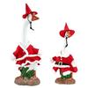 Porch Goose Clothes Christmas Set Santa Hat Goose Christmas Transformation Set