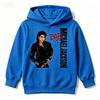 Детская толстовка с капюшоном Michajackson Bad Graphic для мальчиков и девочек, повседневная, с длинным рукавом, модная уличная одежда, детская одежда