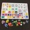Crystal Silicone Pendant Jewelry Mold Resin Epoxy Casting Mould Craft Tool