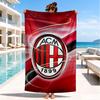 Ac Milan  Beach Towel, Quick-drying, Easy to Care for, Suitable for Both Fitness and Beach Vacations,Sports Essential