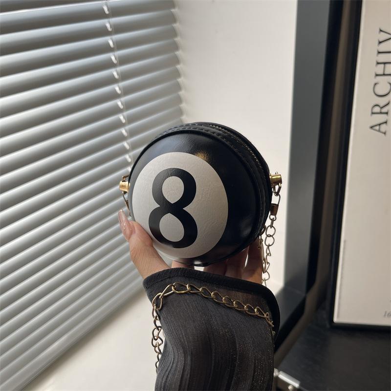 Мини персонализированная нишевая наплечная сумка-мессенджер новая забавная баскетбольная сумка сумка на цепочке маленький круг