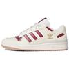 Forum Low Off White Collegiate Бордовые кроссовки унисекс Кремово-кремово-белые HQ1487