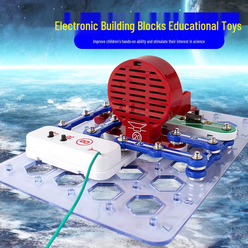 Детские электронные строительные блоки STEM Научная лаборатория Набор для исследований
