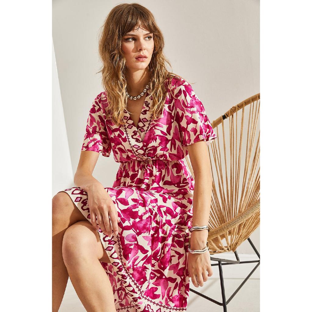 Женская юбка со сборками и рюшами на талии, с запахом на талии, платье 60251147