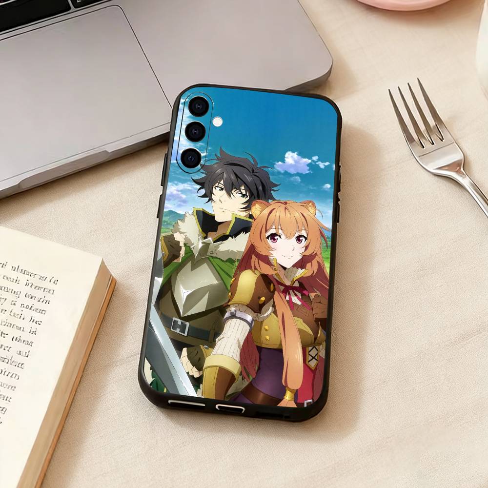 Чехол для телефона The Rising of the S-Shield Hero Для Samsung Galaxy A73,A72,A71,A70,A53,A52,A51,Других Мягкий Черный Чехол