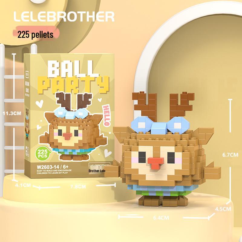 Совместимые с Lego мультяшные фигурки, строительные блоки - развивающие игрушки для детей, подарок в закрытой коробке