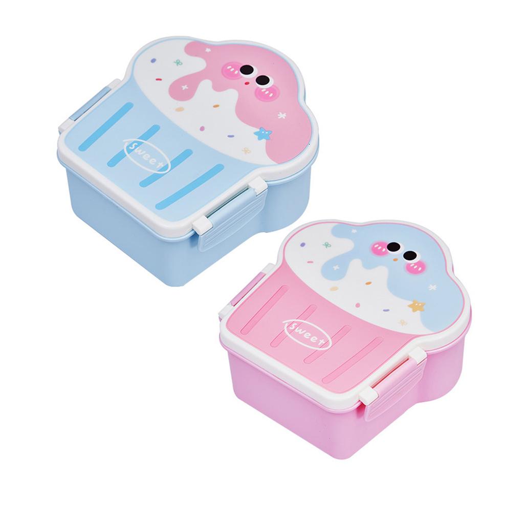 Safe and Durable Ice Cream Bento Box Durable Ice Cream Formed Meal Container Stable Lunch Box For Office And School
