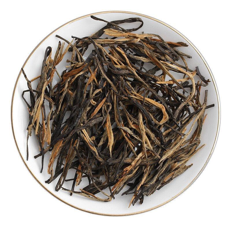 500г Yunnan Dian Hong 2022JD58 сырье Сосновые иголки Один бутон один лист (№1)