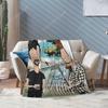 Beavis and Butthead Character Flannel Blanket  Durable comfortable fabric for all seasons perfect for sofas beds Custom blankets