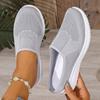 Women's New Simple and Fashionable Casual Sports Shoes with Soft Soles and Soft , Casual Slippers with Anti Slip and Wear-resistant Walking Shoes