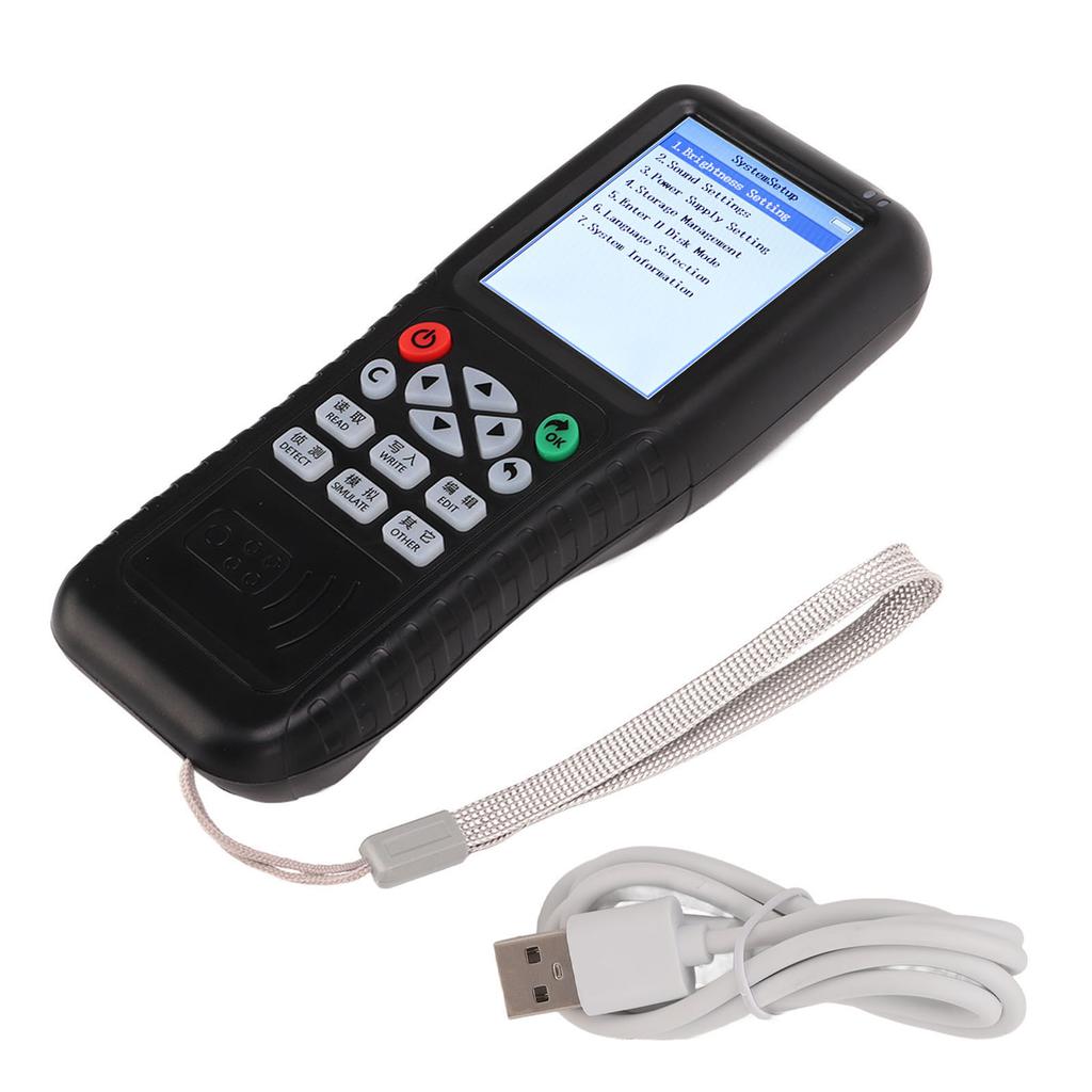125?500KHz Handheld IC ID Card Copier Reader Writer Duplicator Cloner for Door Access Control