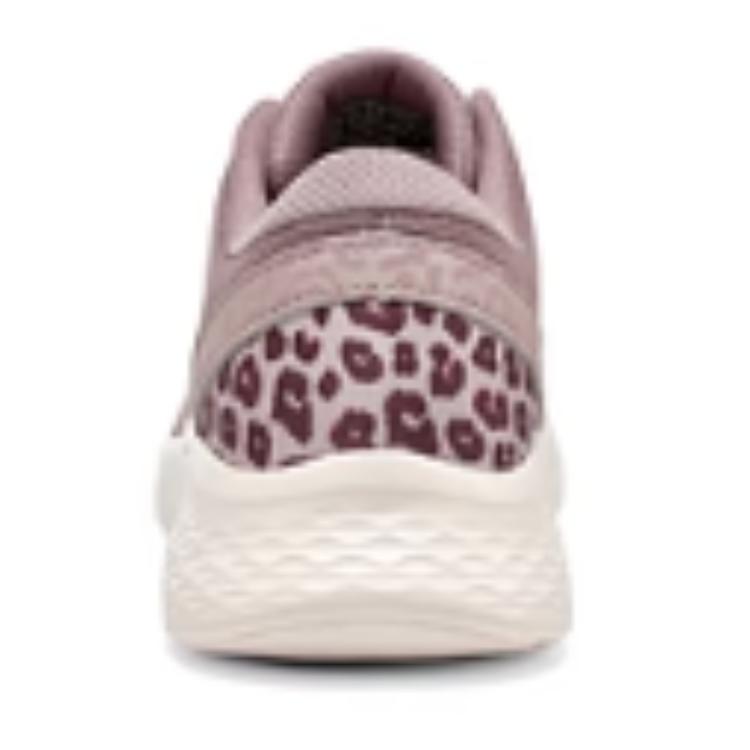 Skechers Women Pink Low Top Running Shoes Fabric Comfort Cushion Wear Resistant Versatile 149992-MVE