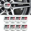 56/60/65MM Car Wheel Rims Center Hupcaps Stickers for Toyota GR Sport Camry Corolla Hilux TRD Rav4 Prius C-HR Yaris Accessories
